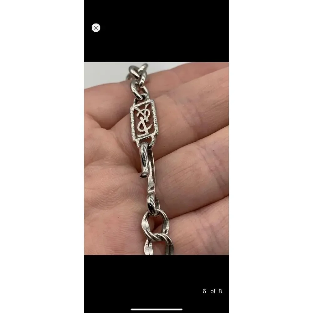 Vintage Yves Saint Laurent Couture Necklace - Picture 7 of 7